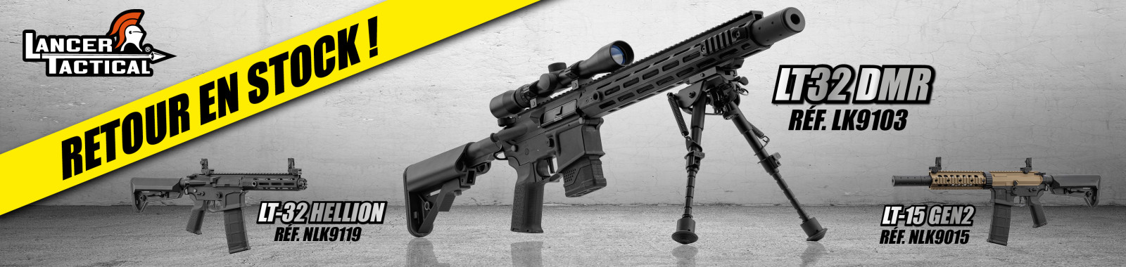 Arrivage lancer Tactical