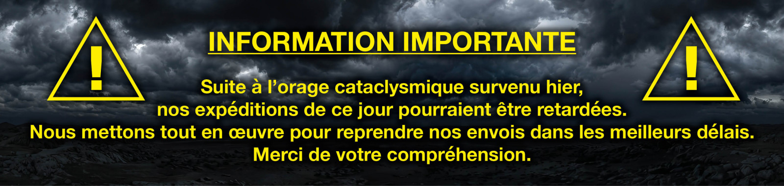 Intempéries