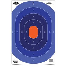 Set of 3 reactive silhouette target centers ...