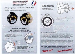 A50896-N Dévidoirs de pastilles autocollantes Photo A50896-N Dévidoirs de pastilles autocollantes