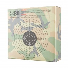 A52241-03 100 targets cartons 14 x 14 cm Photo A52241-03 100 targets cartons 14 x 14 cm