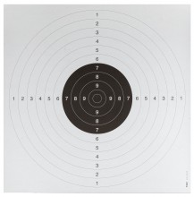 100 cartons targets 53 x 53 cm C50 white
