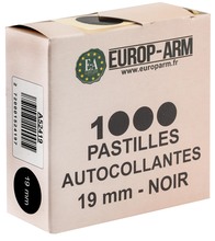 A52419-Pastilles autocollantes diam. 15 ou 19 mm Photo A52419-Pastilles autocollantes diam. 15 ou 19 mm