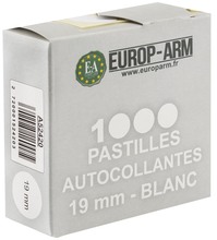 A52420-Pastilles autocollantes diam. 15 ou 19 mm Photo A52420-Pastilles autocollantes diam. 15 ou 19 mm
