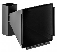 A54133-2 Porte cible conique 14 x 14 cm en acier Photo A54133-2 Porte cible conique 14 x 14 cm en acier