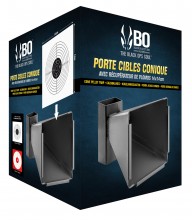 A54133-P Porte cible conique 14 x 14 cm en acier Photo A54133-P Porte cible conique 14 x 14 cm en acier