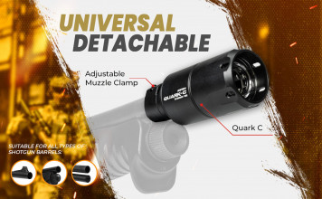 A60019-8 Quark C tracer silencer for ACETECH airsoft shotgun Photo A60019-8 Quark C tracer silencer for ACETECH airsoft shotgun