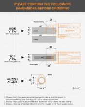 A60021-6 QUARK R unit ACETECH tracer silencer Photo A60021-6 QUARK R unit ACETECH tracer silencer