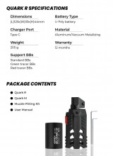 A60021-7 QUARK R unit ACETECH tracer silencer Photo A60021-7 QUARK R unit ACETECH tracer silencer