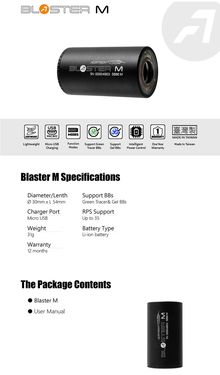 A60022-5 Blaster M tracer module ACETECH Photo A60022-5 Blaster M tracer module ACETECH