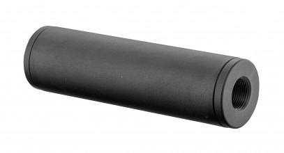 Universal silencer 14mm black 120mm