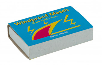 A60398-03 Lot de 10 boîtes de 20 allumettes tempête Photo A60398-03 Lot de 10 boîtes de 20 allumettes tempête