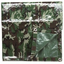 Bâche agricole camouflage Woodland 1.9x3 m avec ...