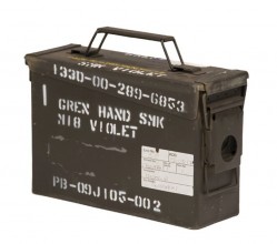 A60448 Caisse à munition d'occasion Cal.30 / 7.62 Photo A60448 Caisse à munition d'occasion Cal.30 / 7.62