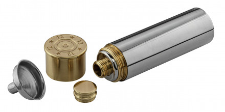 A60606-04 Flasque Jack Pyke en forme de cartouche Photo A60606-04 Flasque Jack Pyke en forme de cartouche