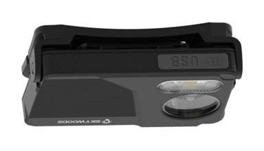 Photo A61657-003.jpg Lampe frontale Skywoods L60A81 – 300 lm – 7 modes – Rechargeable USB-C