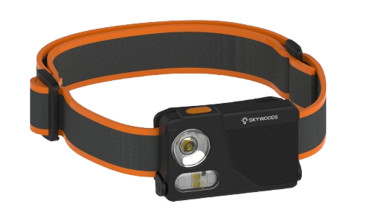 Photo A61657-004.jpg Lampe frontale Skywoods L60A81 – 300 lm – 7 modes – Rechargeable USB-C