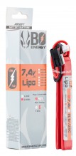 A63005-3 Batterie Lipo 2S 7.4V 1200mAh 25C 2 sticks Photo A63005-3 Batterie Lipo 2S 7.4V 1200mAh 25C 2 sticks