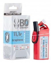 1 stick batterie Graphene 3S 11.1V 1000mAh 70C Lipo