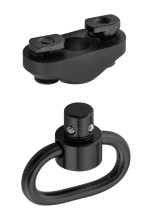 QD strap attachment for M-Lock rail