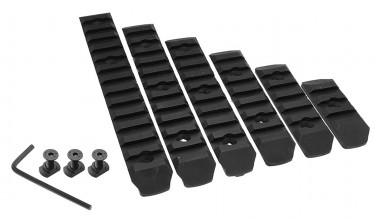 Set de 6 Rails M-Lock nylon BO Manufacture