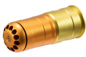 Photo A68593J-1 Grenade 40mm à gaz 120 BB's Or/Orange