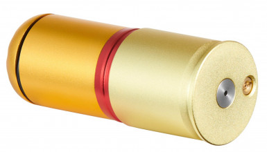 Photo A68595-2 Grenade 40mm à gaz 120 BB's Or/Rouge/Orange