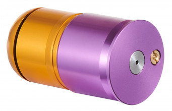 Photo A68596-2 Grenade 40mm à gaz 60 BB's Violet/Orange