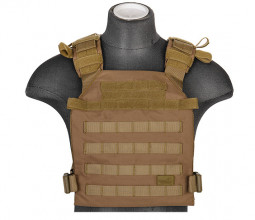 A68611-02 Lightweight Plate carrier Coyotte Brown 1000D Lancer Tactical Photo A68611-02 Lightweight Plate carrier Coyotte Brown 1000D Lancer Tactical