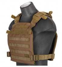 A68611 Lightweight Plate carrier Coyotte Brown 1000D Lancer Tactical Photo A68611 Lightweight Plate carrier Coyotte Brown 1000D Lancer Tactical
