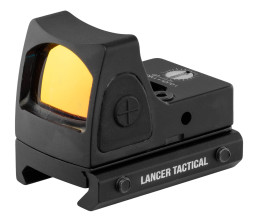 Photo A68709-03.jpg Lancer Tactical Red Dot Reflex Sight Black