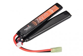 Batterie Lipo 7,4V 2000mAh 15C double stick