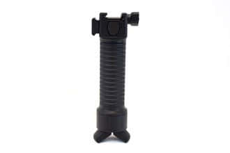 Black airsoft bipod handle