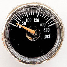 Manomètre Redline 220 psi