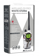 Photo A69183 Radio Midland G9 Pro white storm