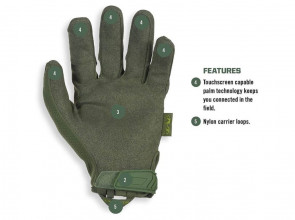 Photo A69395-4.jpg Gants Mechanix ORIGINAL vert Olive