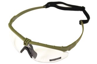 Photo A69641-Lunettes Battle Pro Thermal Vert/Clear - Nuprol