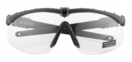 Photo A69676-5 Battle Pro Thermal Sunglasses Black / Clear - Nuprol