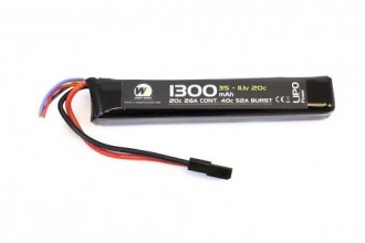 Batterie LiPo 11,1 v / 1300 mah 20c 1 stick