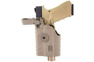 A69956T-3-Holster rigide eu serie réplique et lampe tan - Nuprol Photo A69956T-3-Holster rigide eu serie réplique et lampe tan - Nuprol