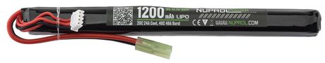 LiPo battery round stick 11.1 v / 1200 mAh