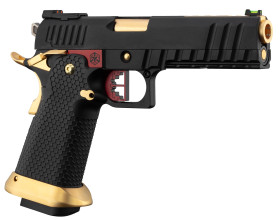 AW Custom Pistol HX2002 Black/Gold/Red .177