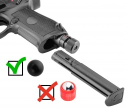 AD870-10 Concorde Defender CO2 pistol cal. 50 rubber balls Photo AD870-10 Concorde Defender CO2 pistol cal. 50 rubber balls