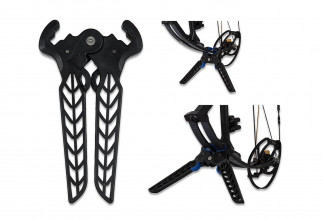 Compound Dual-Pod Bow Rest with Limb Protection