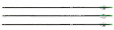 Photo AJ6914.jpg 3 Pack Savage ID6.2 400 30 Inch Carbon Arrows with Blazer Vanes