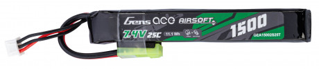 2S 7.4V 1500mAh 25C Lipo battery 1 stick Genspow