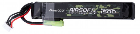 Lipo battery 11.1V 1500mAh 25C 1 stick Genspow