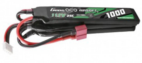 BAT112-1 Batterie 11.1v 1000 mah 3 sticks T-Dean Genspow Photo BAT112-1 Batterie 11.1v 1000 mah 3 sticks T-Dean Genspow