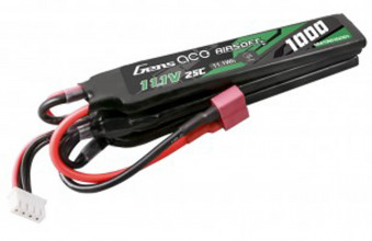 BAT112-3 Batterie 11.1v 1000 mah 3 sticks T-Dean Genspow Photo BAT112-3 Batterie 11.1v 1000 mah 3 sticks T-Dean Genspow