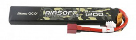 Batterie Lipo 2S 7.4V 1200mAh 25C 1 stick Genspow